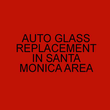 Santa Monica Auto Glass logo