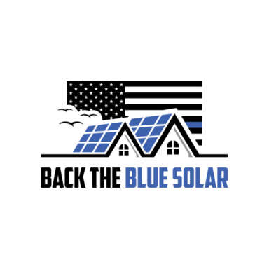 Back The Blue Solar Company of Los Angeles logo