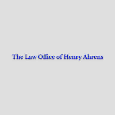 The Law Office of Henry Ahrens logo