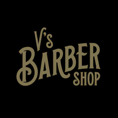 V's Barbershop logo