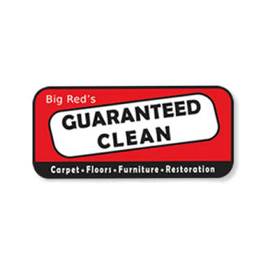Big Red's Guaranteed Clean logo