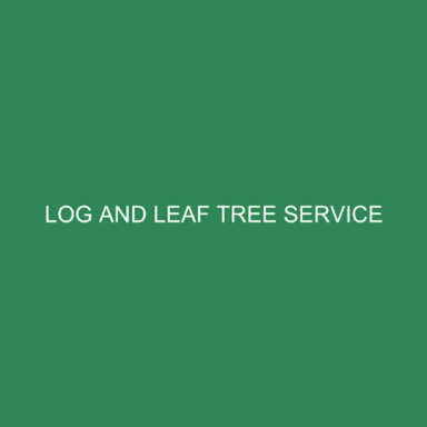 Log and Leaf Tree Service logo