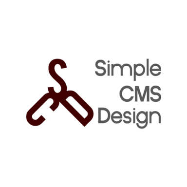 Simple CMS Design logo