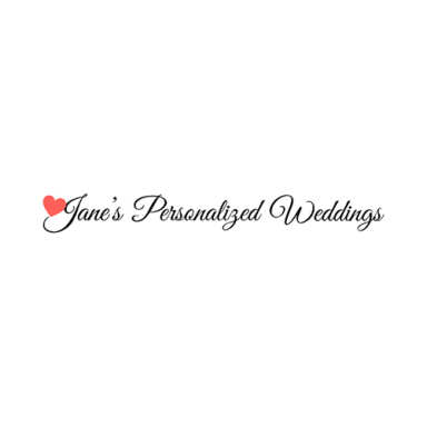 Jane's Personalized Weddings logo