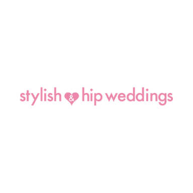 stylish hip weddings logo