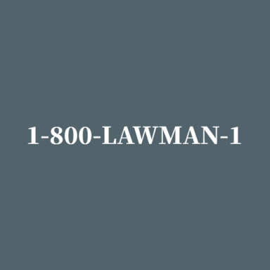 1-800-LAWMAN-1 logo