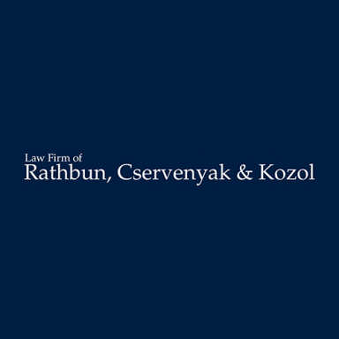 Law Office of Rathbun, Cservenyak & Kozol logo