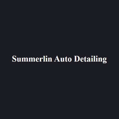 Summerlin Auto Detailing logo