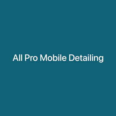 All Pro Mobile Detailing logo