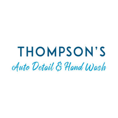 Thompson's Auto Detail & Hand Wash logo