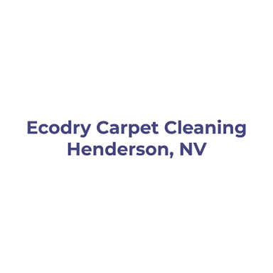 Ecodry Carpet Cleaning Henderson, NV logo