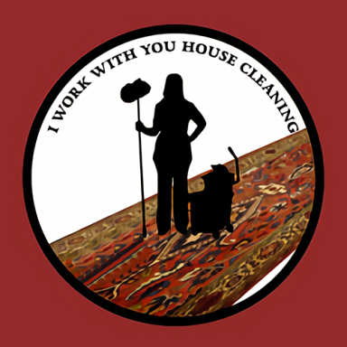 I Work With You Carpet Cleaning logo