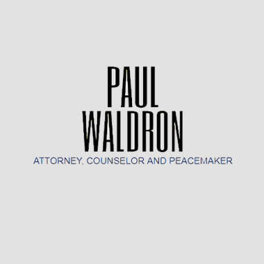 Paul Waldron, Attorney, Counselor and Peacemaker logo