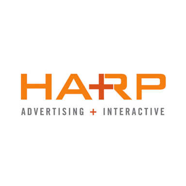 Harp Advertising + Interactive logo