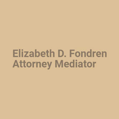 Elizabeth D. Fondren logo