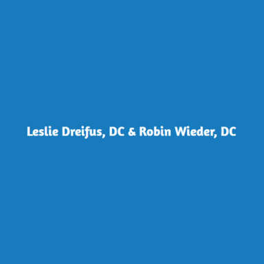 Leslie Dreifus, DC & Robin Wieder, DC logo