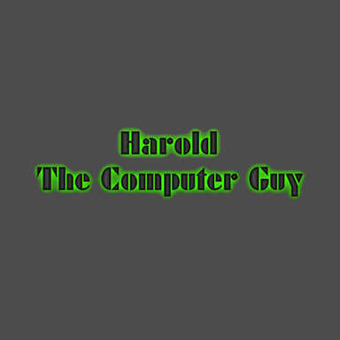 Harold “The Computer Guy” logo