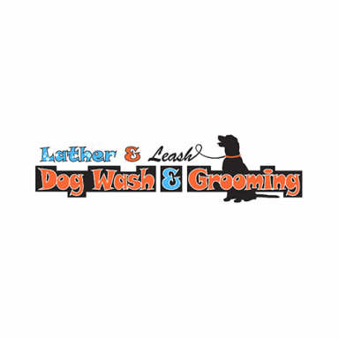 Lather and Leash Dog Wash & Grooming logo