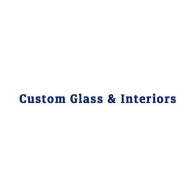 Custom Glass & Interiors logo