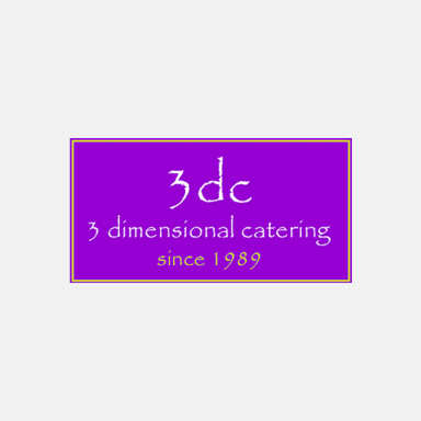 3 Dimensional Catering logo