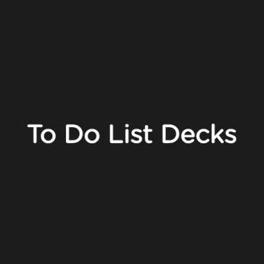 To Do List Decks logo