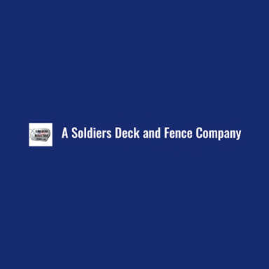 A Soldiers Deck and Fence Company logo