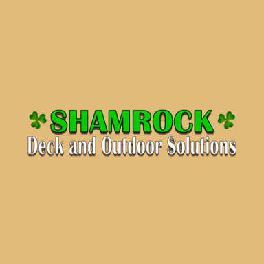 Shamrock Deck and Outdoor Solutions logo