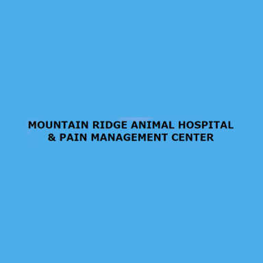 Mountain Ridge Animal Hospital and Pain Management Center logo