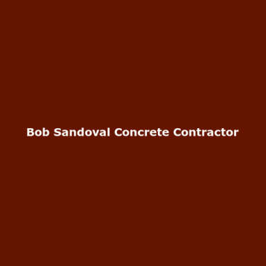 Bob Sandoval Concrete Contractor logo