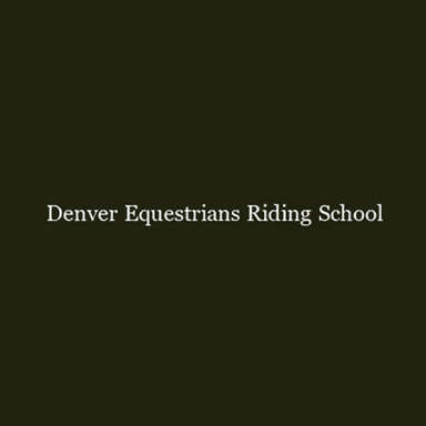 Denver Equestrians Riding School logo