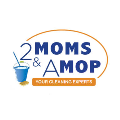 2 Moms & A Mop logo