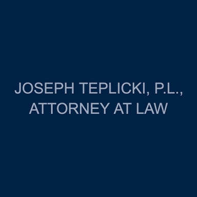 Joseph Teplicki, P.L., Attorney at Law logo