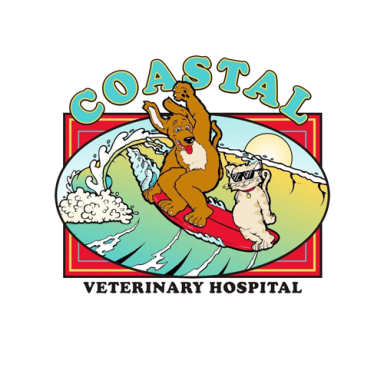 Coastal Veterinary Hospital and Pet Resort logo