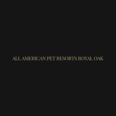 All American Pet Resorts Royal Oak logo