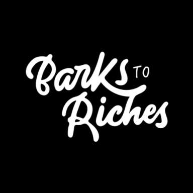 Barks to Riches logo