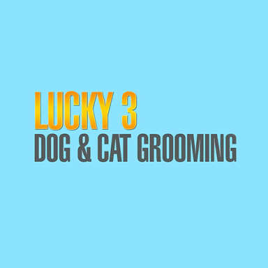 Lucky 3 Dog & Cat Grooming logo