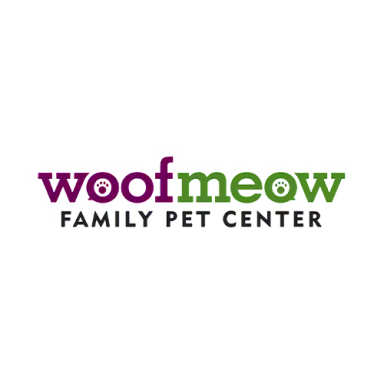 Woofmeow Family Pet Center logo