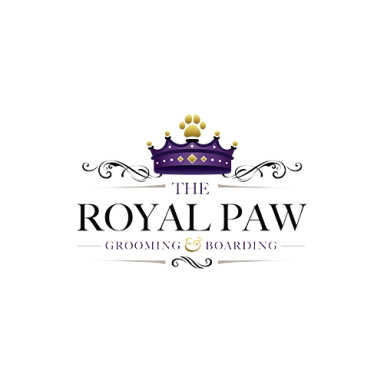 The Royal Paw Grooming logo