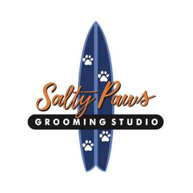 Salty Paws Grooming Studio logo