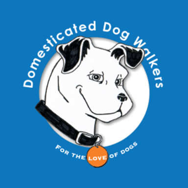 Domesticated Dog Walkers logo