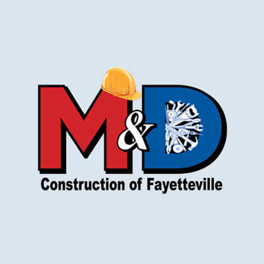 M & D Construction of Fayetteville logo