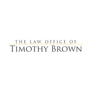 Law Office of Timothy Brown logo