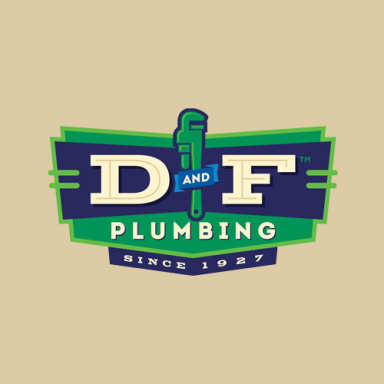 D & F Plumbing logo