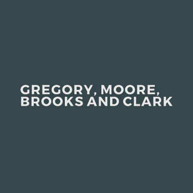 Gregory, Moore, ​Brooks And Clark logo