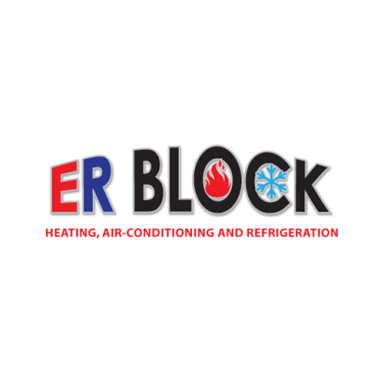ER BLock Heating, Air Conditioning and Refrigeration logo