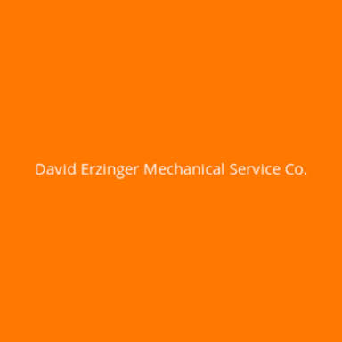 David Erzinger Mechanical Service Company logo