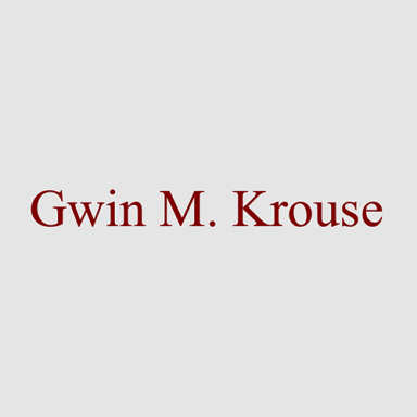 Gwin M. Krouse logo