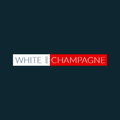 White and Champagne logo