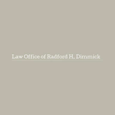 Law Office of Radford H. Dimmick logo