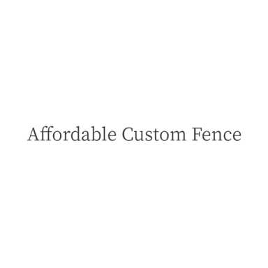 Affordable Custom Fence logo